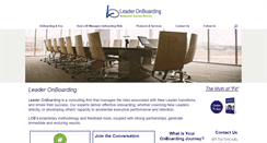 Desktop Screenshot of leaderonboarding.com